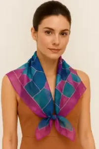 Pañuelos geométricos Paula